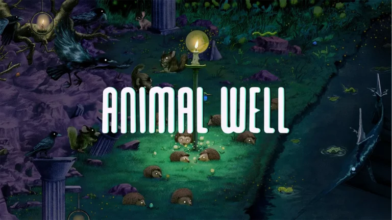 Animal Well featured image showing a mysterious pixel-art world inspired by exploration, secrets, and atmospheric Metroidvania design.